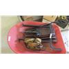 Image 2 : Wheel Barrel with Rubber Wheel , 2 Folding Table Legs, Tool Bag