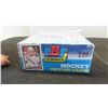 Image 2 : Unopened 1991 Bowman Hockey Card Box 