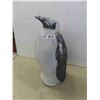 Image 1 : Hard Plastic Penguin Yard Ornament 23'' Tall