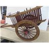 Image 2 : Red River Cart Display with Bling 17'' x 22'' x 15''
