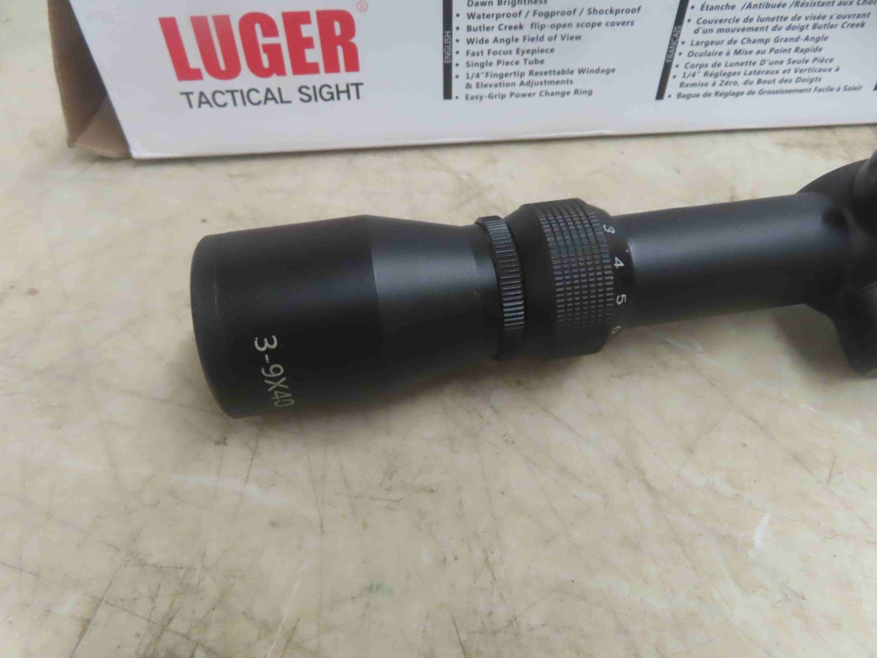 Luger 3 9 X 40 Scope luger-3-9-x-40-scope