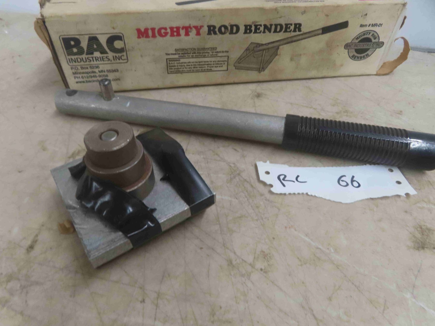 BAC Ind. Mighty Rod Bender