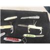 Image 2 : 14 Pocket Knives Multi & Single Blade , Some with Advertising