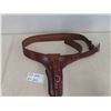 Image 1 : Leather Pistol Holster, Leather Ammo Belt 