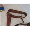 Image 2 : Leather Holster and Belt, 2 Holsters with Shoulder Straps & 3 More Holsters