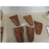 Image 1 : 5 Leather Pistol Holsters 