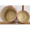 Image 3 : LOT OF 2 - ENAMEL CUP & PAN