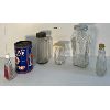 Image 2 : LOT OF 6 - EMBOSSED MASON JARS, BOTTLES & CAN - INCL BEE HIVE CORN SYRUP, ETC