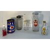 Image 4 : LOT OF 6 - EMBOSSED MASON JARS, BOTTLES & CAN - INCL BEE HIVE CORN SYRUP, ETC