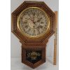 Image 1 : W. M. L GILBERT STANDARD TIME WALL CLOCK