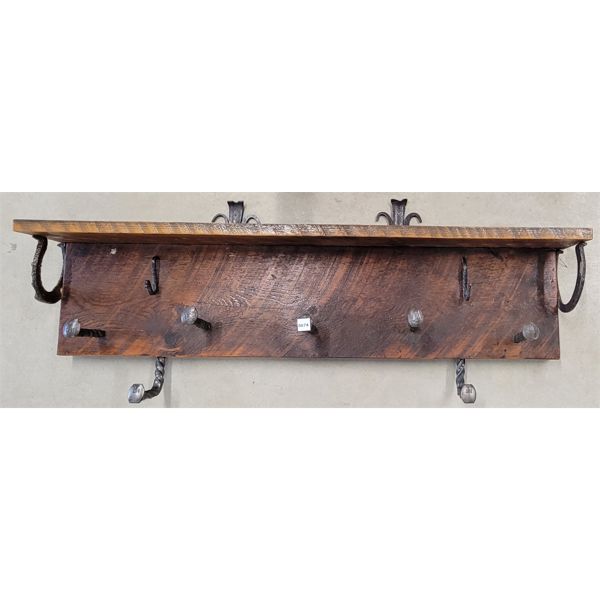 HAND FORGED COAT RACK