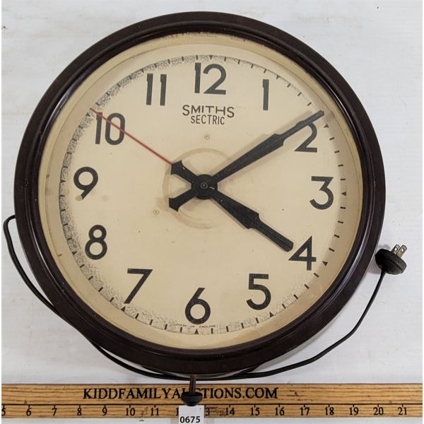 SMITHS SECTRIC WALL CLOCK