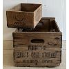 Image 3 : LOT OF 2 - BELL'S COLD STORAGE & DEL MONTE PRUNES CRATES