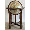 Image 1 : REPLOGUE OAK FLOOR STANDING GLOBE