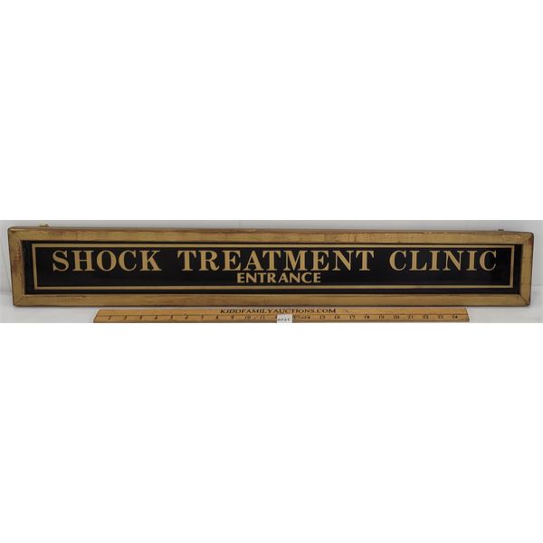 SHOCK TREATMENT CLINIC ENTRANCE