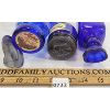 Image 4 : LOT OF 7 - MISC COBALT BOTTLES - INCL BABY TOP & NOXZEMA, ETC.