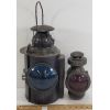 Image 1 : LOT OF 2 - RAILWAY LIGHT AND LANTERN