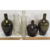 Image 2 : LOT OF 5 - MISC EMBOSSED SPIRIT & DAIRY BOTTLES - INCL PATTERSONS DAIRY