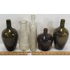 Image 4 : LOT OF 5 - MISC EMBOSSED SPIRIT & DAIRY BOTTLES - INCL PATTERSONS DAIRY