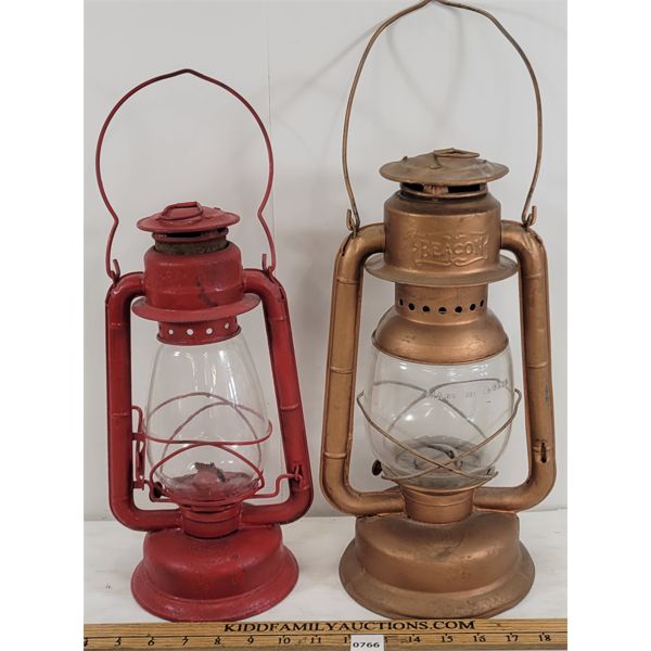 LOT OF 2 - BEACON LANTERNS
