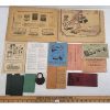 Image 2 : LOT OF 13 - MISC COLLECTIBLES - INCL MEMORANDA'S & ORDER ENVELOPES, ETC.