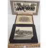 Image 3 : LOT OF 5 - MISC EARLY PORTRAITS - INCL 1920's CONSTRUCTION & HANOVER KINSMEN HOCKEY TEAM, ETC.
