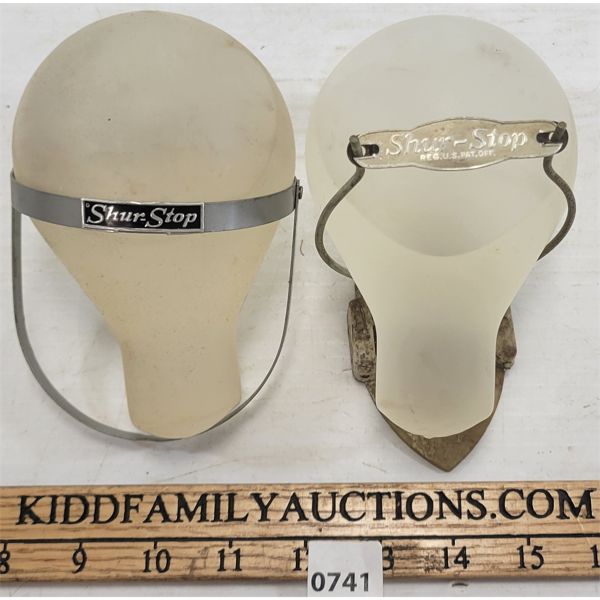 LOT OF 2 - SHUR-STOP GLASS FIRE EXTINGUISHERS