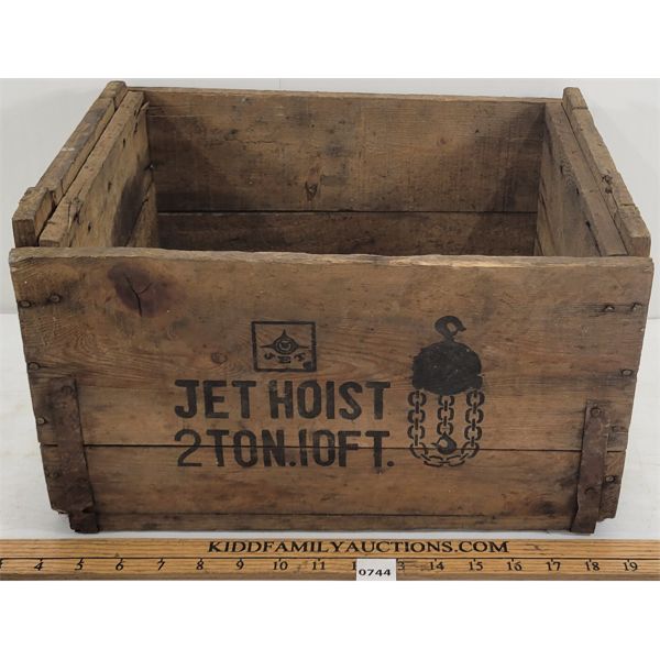 JET HOIST CRATE