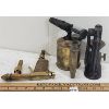 Image 2 : LOT OF 3 - BRASS COLLECTIBLES - INCL BULLET MOULD & ECLIPSE MODEL G PAINT GUN