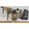 Image 3 : LOT OF 3 - BRASS COLLECTIBLES - INCL BULLET MOULD & ECLIPSE MODEL G PAINT GUN