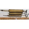 746  LOT OF 3  BRASS GREASE GUNS
