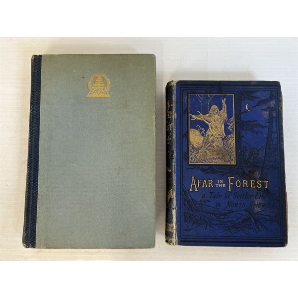 LOT OF 2 - 1880 "AFAR IN THE FOREST" & 1926 "CANADIAN ART MOVEMENT" PUBLICATIONS 