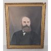 Image 1 : MR. DILWORTH PORTRAIT BY H.F. SLOWELL(?) - FRAMED OIL PASTEL ON CANVAS