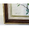 Image 3 : WOODPECKER SCENE BY P. L. DUNGOL (?) - FRAMED INK ON SILK