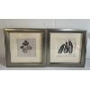 Image 1 : LOT OF 2 - LIJUE BLACK & WHITE FRAMED PRINTS 