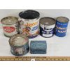 Image 1 : LOT OF 6 - ADVERTISING TINS - INCL LOWNEY'S, MAXWELL ETC.