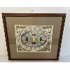Image 1 : CELLARIUS' CHART HELIOCENTRIC MODEL OF THE UNIVERSE - FRAMED PRINT