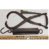 Image 1 : LOT OF 3 - BRASS WEIGH SCALE, LOG TONGS AND FIRE HOSE NOZZLE