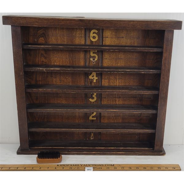 BILLIARDS WALL SHELF