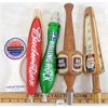 Image 1 : LOT OF 6 - TAP HANDLES - INCL BUDWEISER, BUD LIGHT ETC.