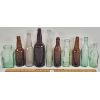 Image 1 : LOT OF 10 - EMBOSSED BOTTLES - INCL BRANDON BREWING CO. 