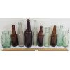 Image 2 : LOT OF 10 - EMBOSSED BOTTLES - INCL BRANDON BREWING CO. 