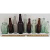 Image 3 : LOT OF 10 - EMBOSSED BOTTLES - INCL BRANDON BREWING CO. 