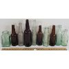 Image 4 : LOT OF 10 - EMBOSSED BOTTLES - INCL BRANDON BREWING CO. 