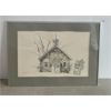 Image 1 : SCHOOLHOUSE BY ROBERT G. KEMP- FRAMED PRINT