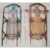 Image 2 : LOT OF 2 - METAL & WOOD SLEDS