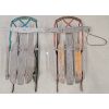 Image 3 : LOT OF 2 - METAL & WOOD SLEDS