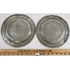Image 2 : LOT OF 2 - PEWTER(?) PLATES