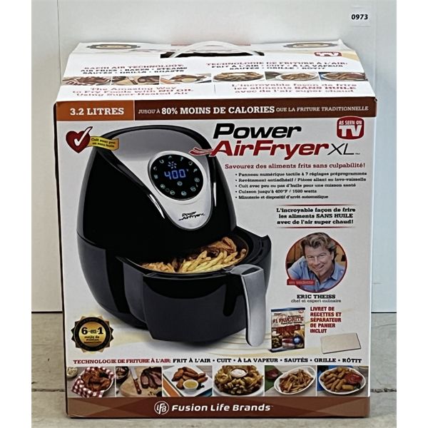 POWER 6-IN-1 AIR FRYER - APPEARS AS NEW