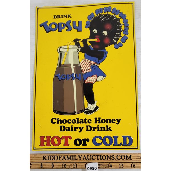 DRINK TOPSY SST SIGN